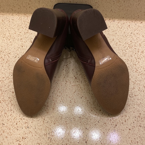 Franco Sarto Burgundy booties - Picture 6 of 6